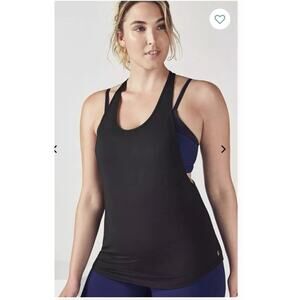 Fabletics Hayden Tank Size Medium Black